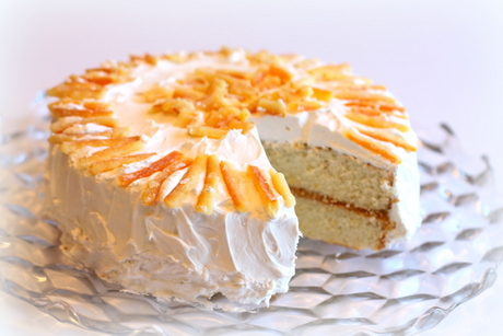 special orange blossom cake