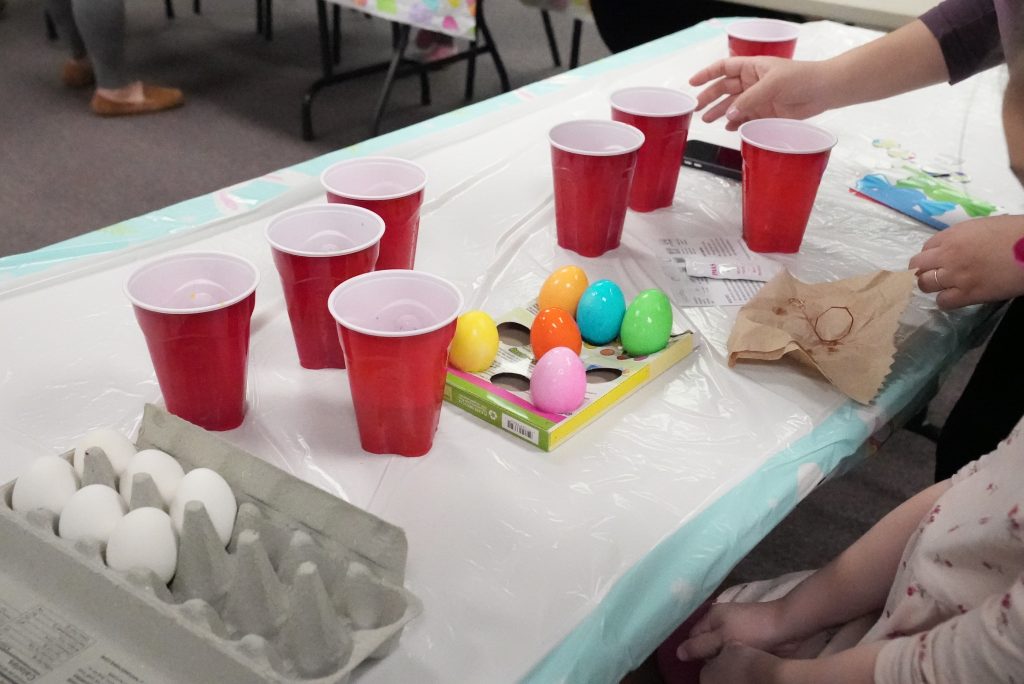 How to Dye Eggs Shot