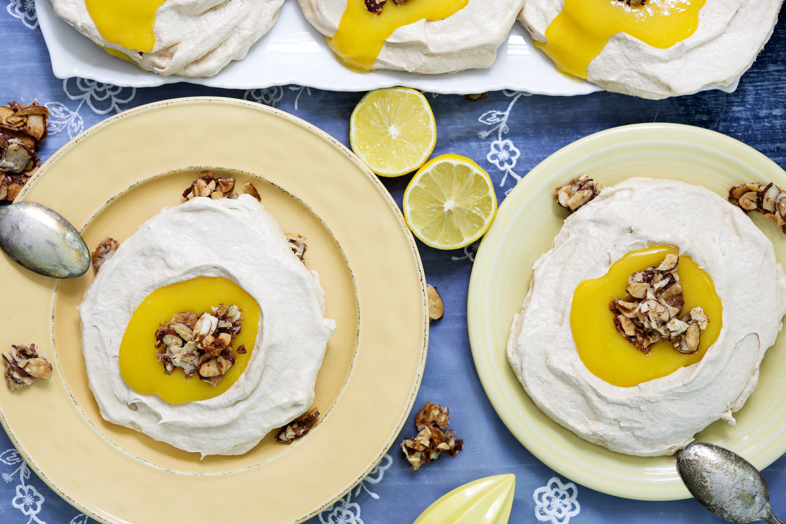 Gluten Free Upside Down Lemon Meringue Tart Feature